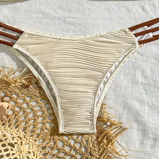 Damen Push-Up Bikini mit raffinierten Rüschendetails EB