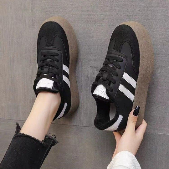 Damen Sportliche Sneakers mit gepolsterter Sohle und strapazierfähigem Design EB