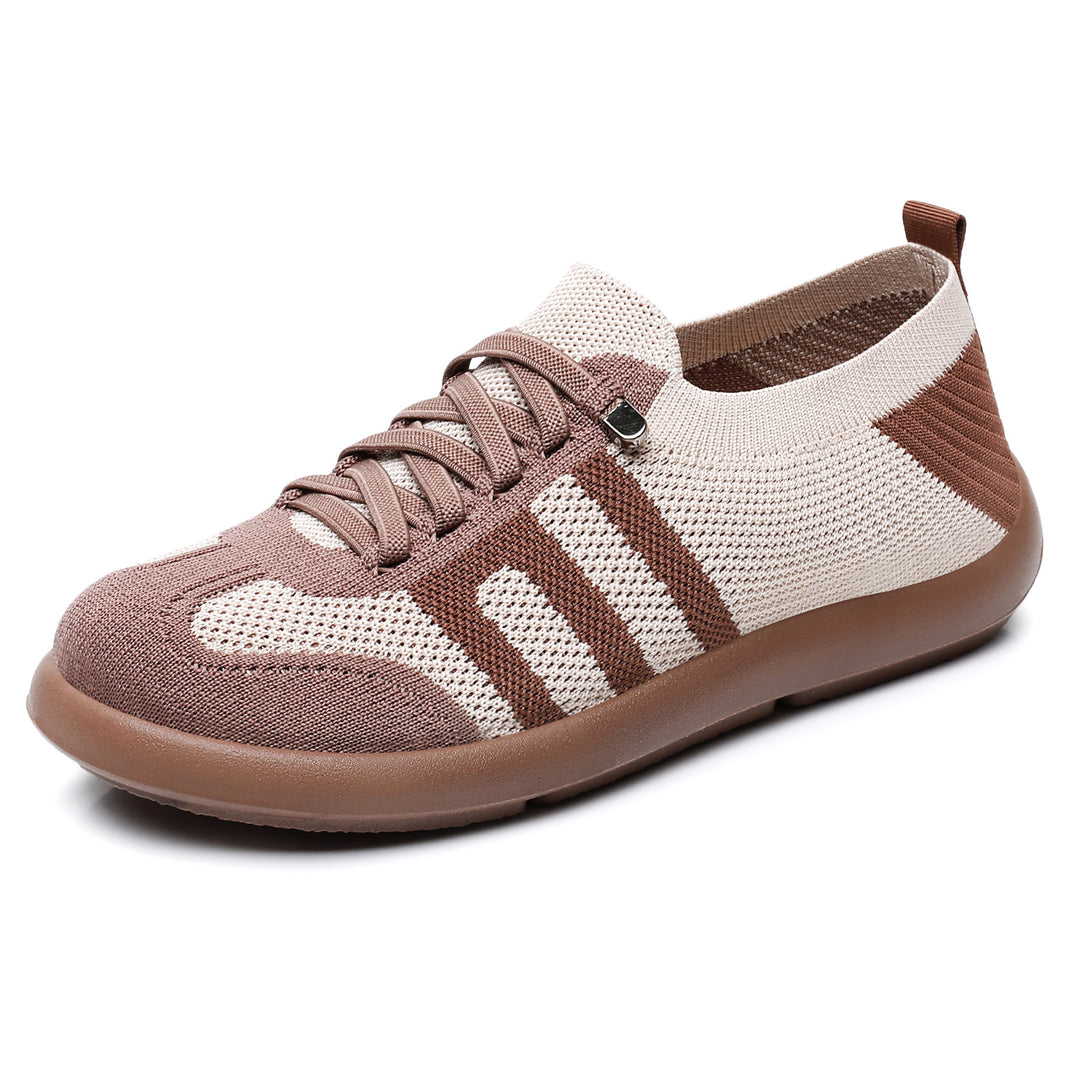 Damen Fitness-Sneaker mit atmungsaktivem Mesh-Obermaterial und rutschfester Sohle EB