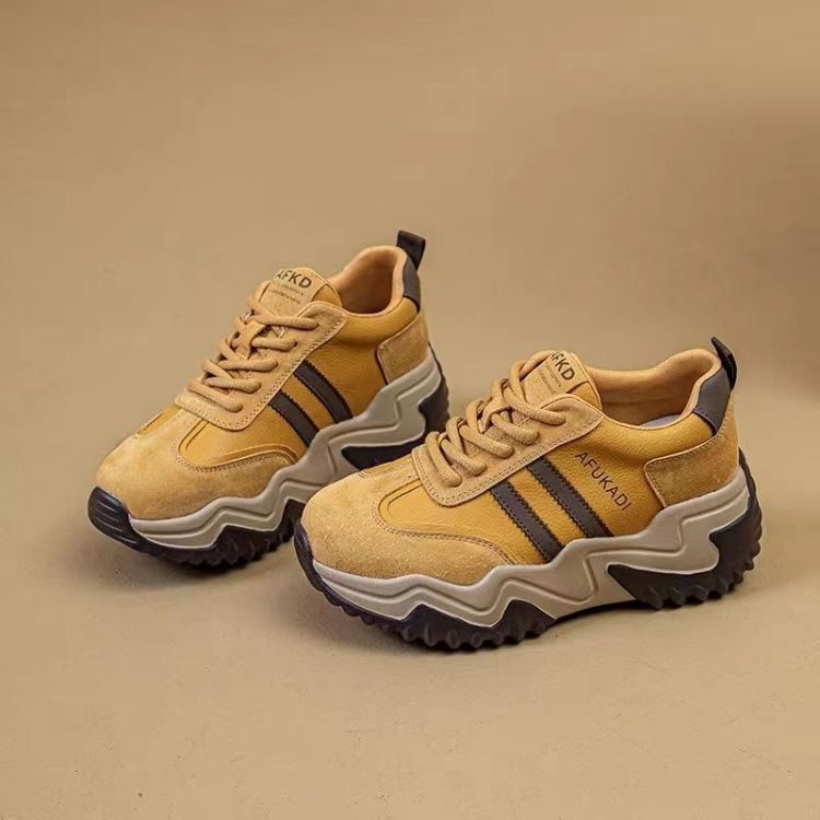 Damen Komfortable Chunky Sneakers mit modischem Design EB