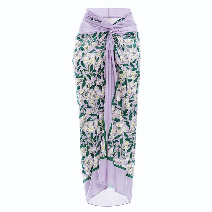 Damen Schwimmanzug mit floralem Design und raffinierter Cut-Out-Optik EB