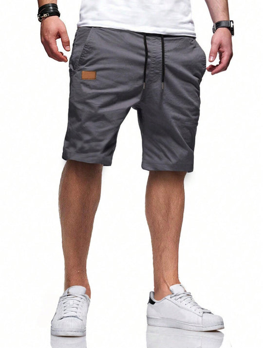 Herren bequeme Sport Shorts mit praktischen Taschen und elastischem Bund EB