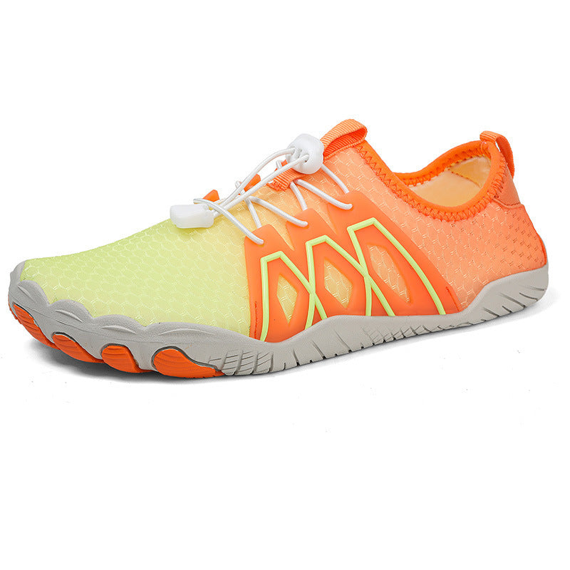 Damen Sportliche Aqua-Schuhe mit elastischem Schnellschnürsystem und rutschfester Sohle EB