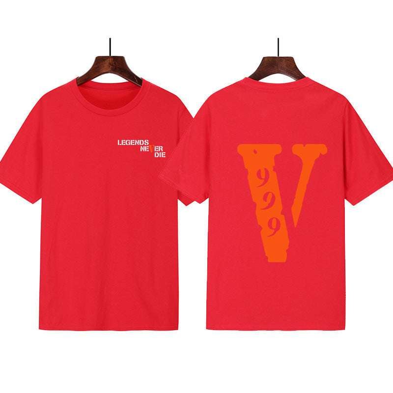 Damen Grafik T-Shirt mit originellem Schriftzug und kreativem Design EB