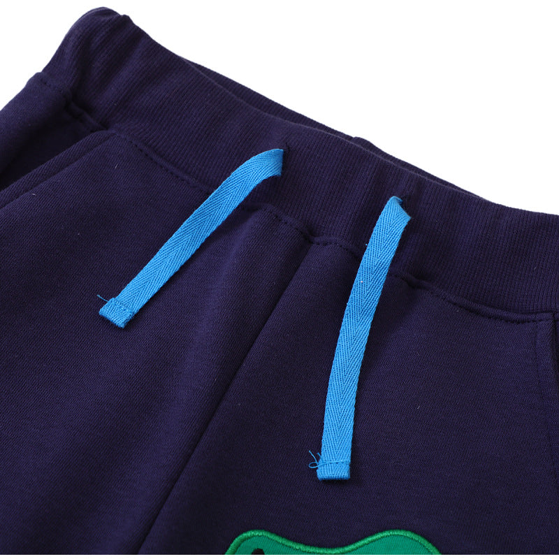 Jungen Sweatpants mit aufregendem Dinosaurier-Motiv EB