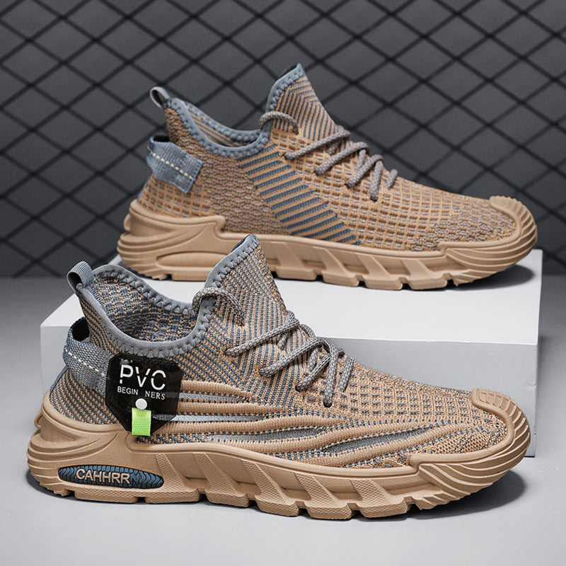 Damen Sportliche Athletik Sneakers mit atmungsaktiver Oberflächenstruktur EB