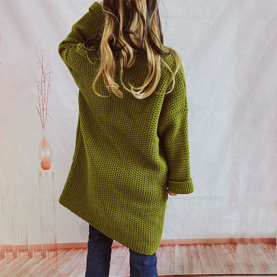 EB | Einfarbige Strickjacke