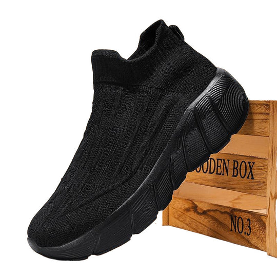 Damen bequeme Strick-Sneaker EB
