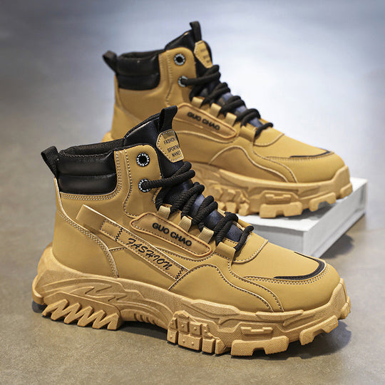 Damen Sportliche Winterstiefel mit robustem Profil und wärmendem Innenfutter EB