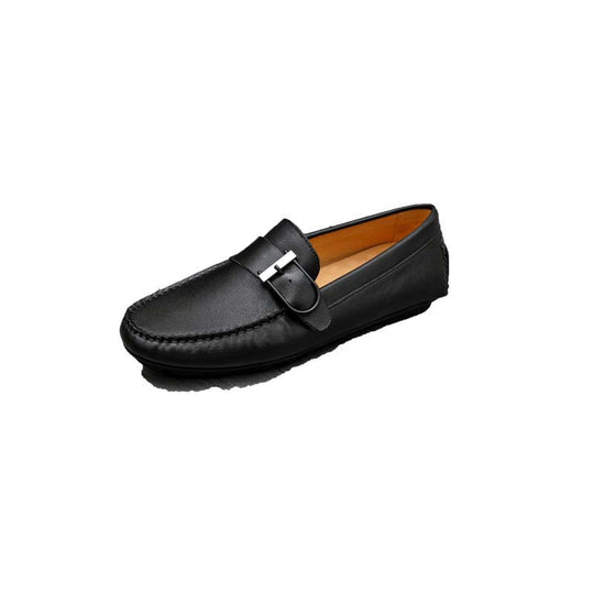Damen Mokassins mit eleganter Schnallen-Applikation EB