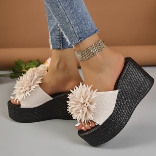 Damen Espadrilles mit modischem Blumendesign EB
