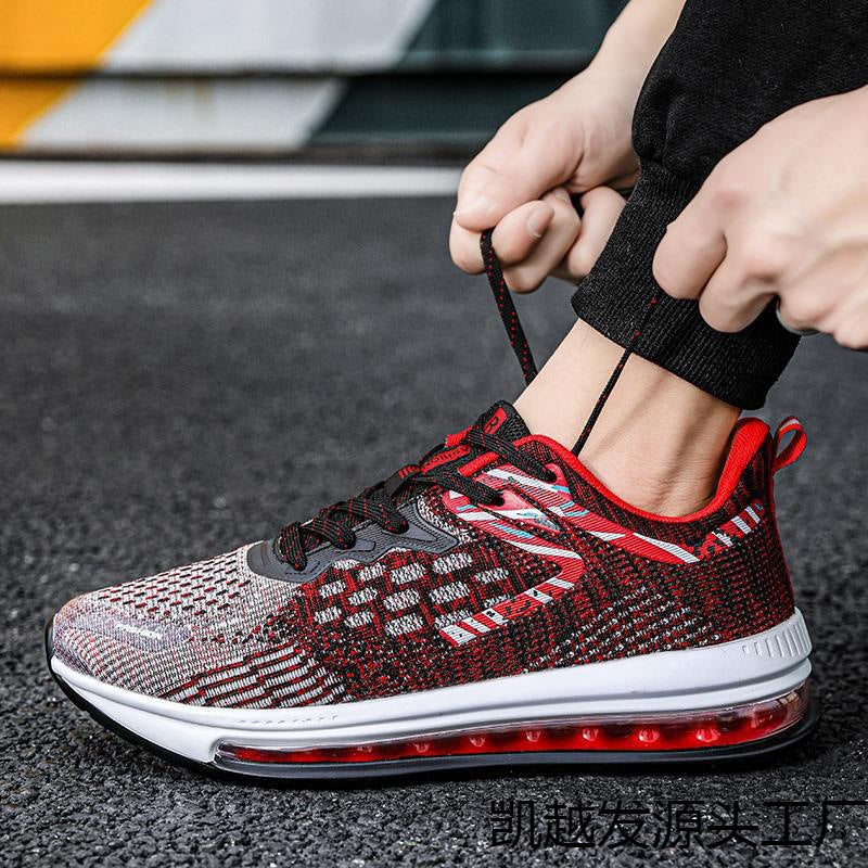 Damen Atmungsaktive Sport Sneakers mit stoßdämpfender Sohle EB
