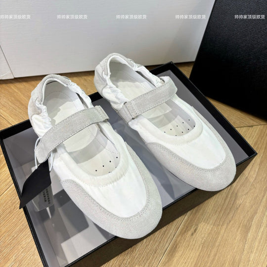 Damen elegante Mary Jane Ballerinas mit verstellbarem Riemchen EB