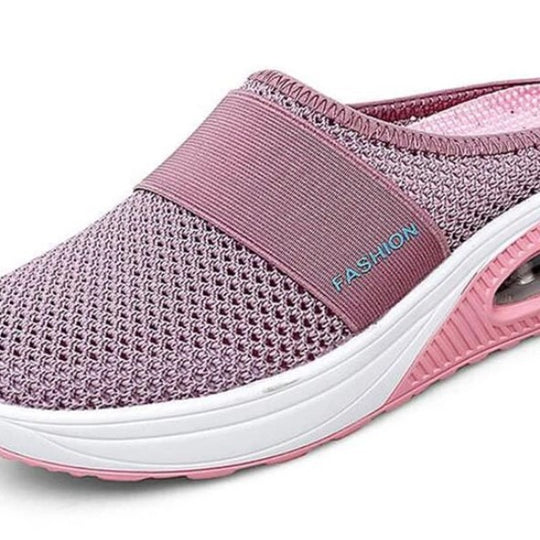 Damen Atmungsaktive Komfort Clogs mit innovativem Dämpfungssystem EB