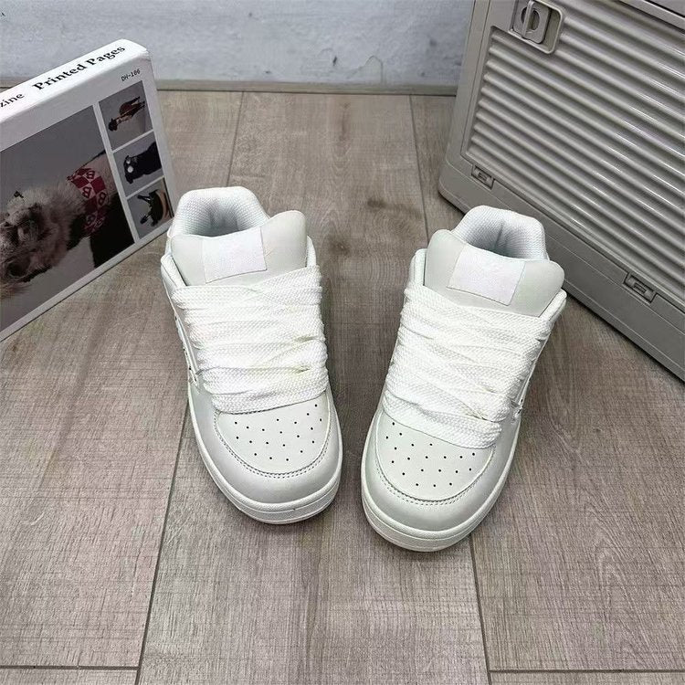 Damen Freizeit Sneakers mit perforierter Oberfläche und bequemer Sohle EB