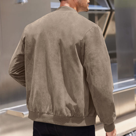 Herren stylische Bomberjacke mit sportlichem Schnitt EB