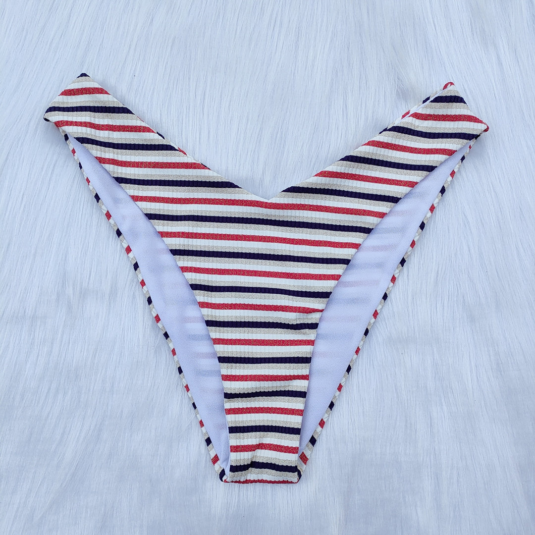 Damen Triangel-Bikini mit mehrfachen Trägern EB