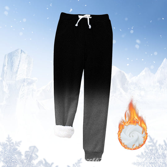 Damen Fleece-Jogginghose mit warmem Innenfutter und elastischem Bund EB