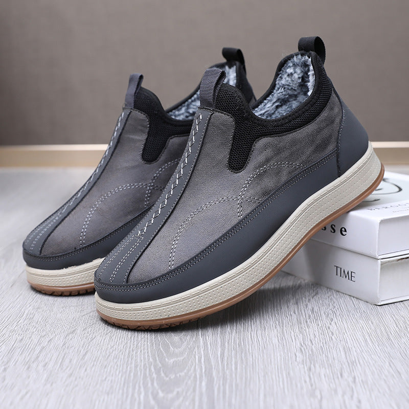 Damen Bequeme Winter-Slipper aus imitat mit warmem Innenfutter EB