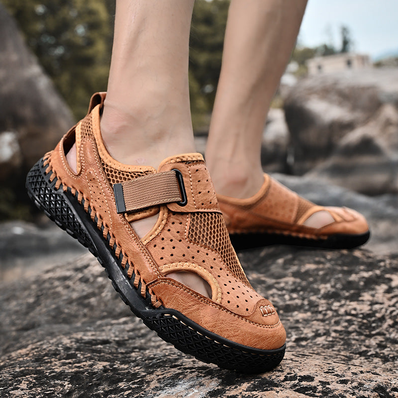 Damen Atmungsaktive Freizeitschuhe mit elastischen Riemen und rutschfester Sohle EB