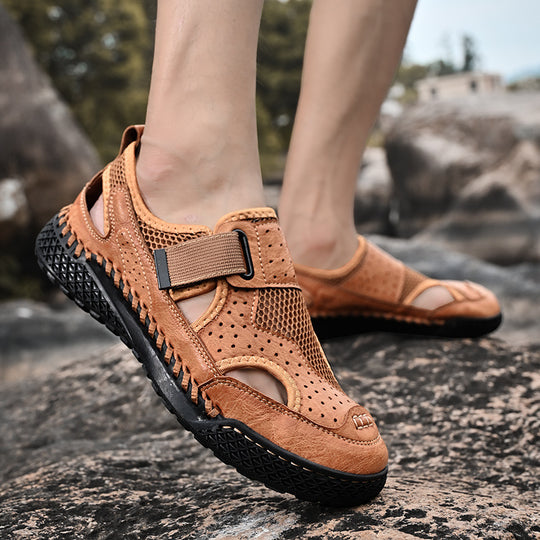 Damen Atmungsaktive Freizeitschuhe mit elastischen Riemen und rutschfester Sohle EB