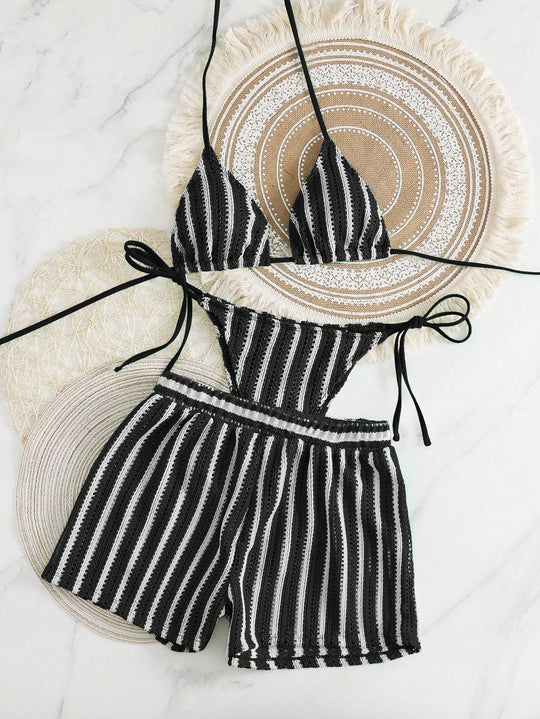 Damen Zweiteiliges Strandoutfit EB