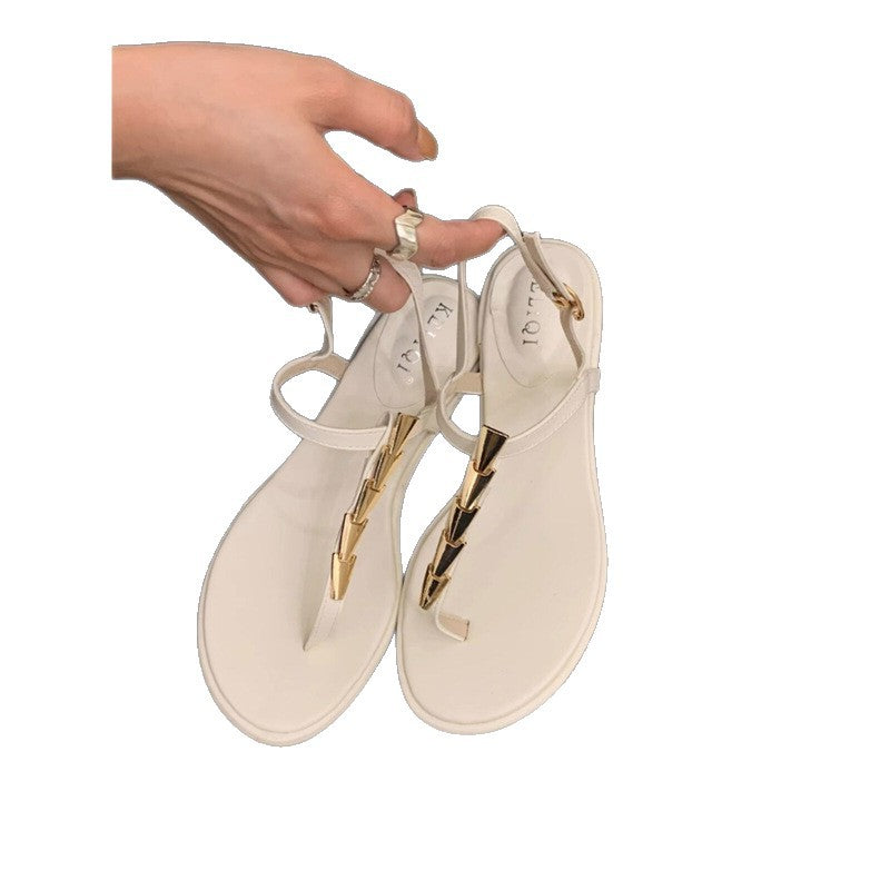 Damen stilvolle Riemchen Sandalen mit glamourösen Details EB