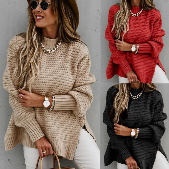 Damen Oversized Strickpullover EB