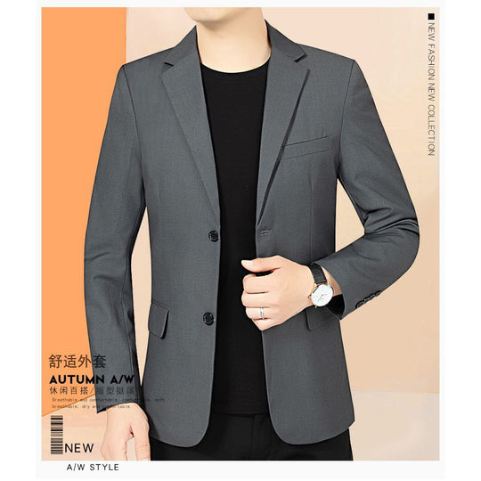 Herren Glencheck-Sakko Slim Fit aus Wollmischung mit dezentem Overcheck EB