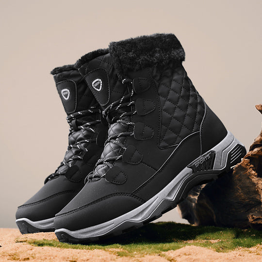 Damen Winterstiefel mit gefüttertem Innenbereich und griffiger Laufsohle EB