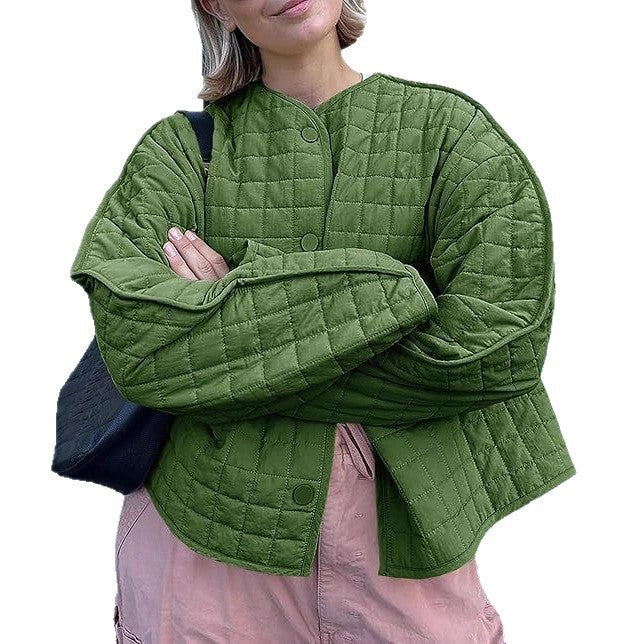 Damen gesteppte modische Leichtjacke EB