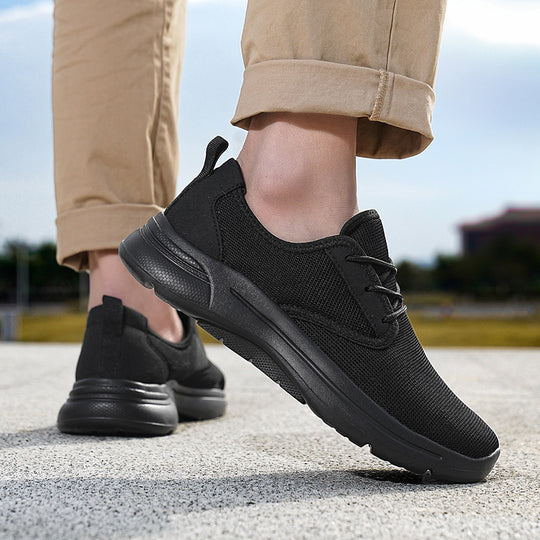 Damen Sneaker mit atmungsaktivem Mesh-Obermaterial und stoßdämpfender Sohle EB