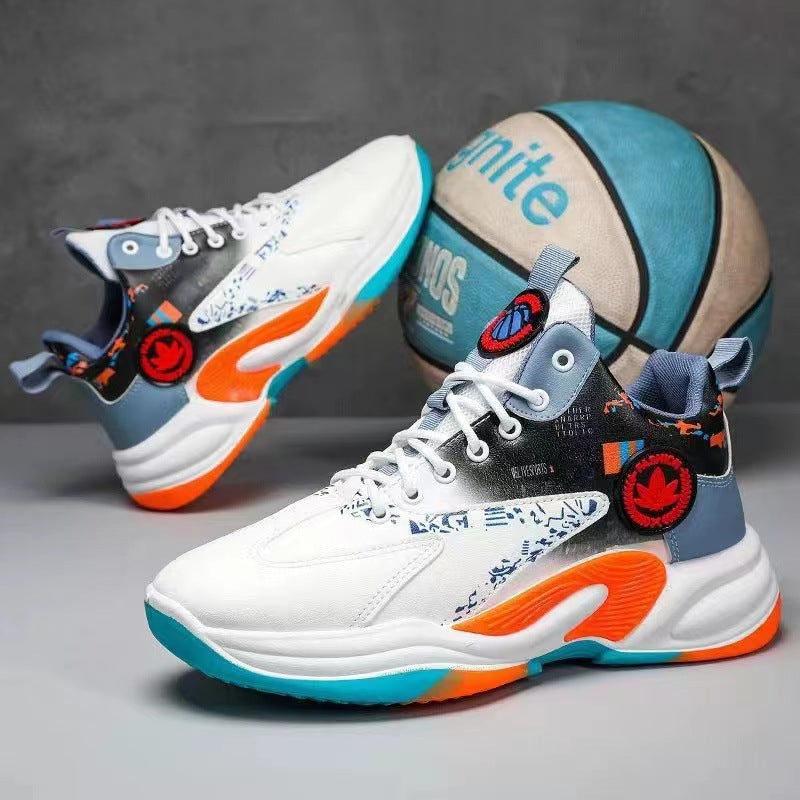 Damen Sportliche Basketball-Schuhe mit innovativer Dämpfungstechnologie und atmungsaktivem Obermaterial EB