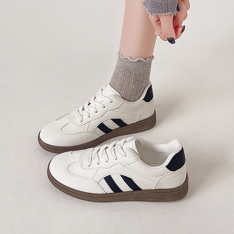 Damen Sportliche Sneakers mit atmungsaktiver Struktur und rutschfester Sohle EB