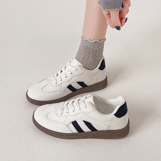 Damen Sportliche Sneakers mit atmungsaktiver Struktur und rutschfester Sohle EB