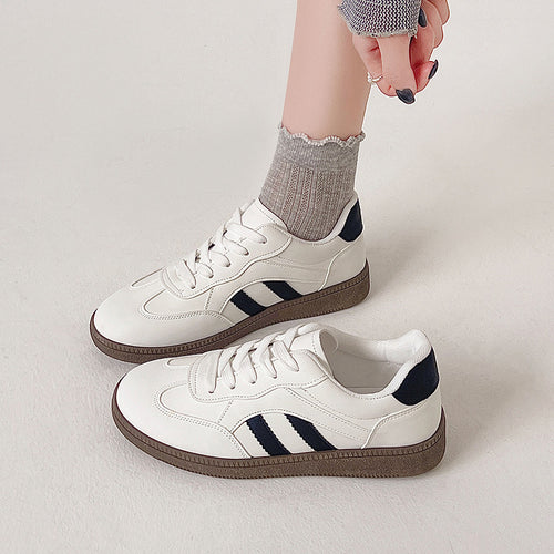 Damen Sportliche Sneakers mit atmungsaktiver Struktur und rutschfester Sohle EB