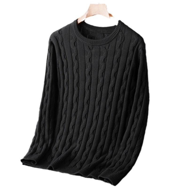Damen Strickpullover mit strukturiertem Muster EB