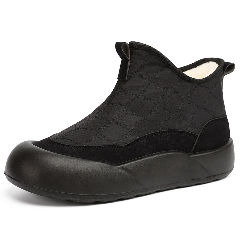 Damen Isolierte Winterboots mit rutschfester Sohle und kuscheligem Futter EB