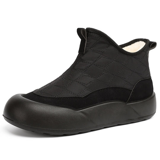 Damen Isolierte Winterboots mit rutschfester Sohle und kuscheligem Futter EB