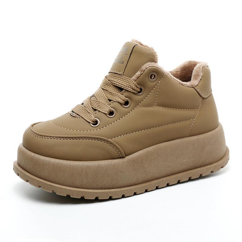 Damen modische Sneakers mit gut gepolstertem Innenfutter und robustem Profil EB