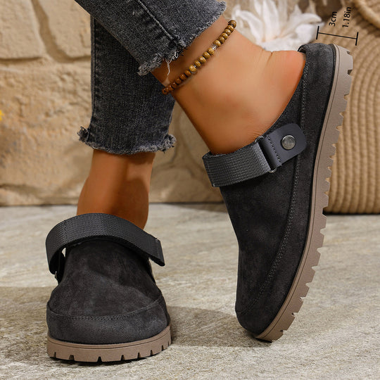 Damen Komfortable Clogs mit verstellbarem Riemen EB