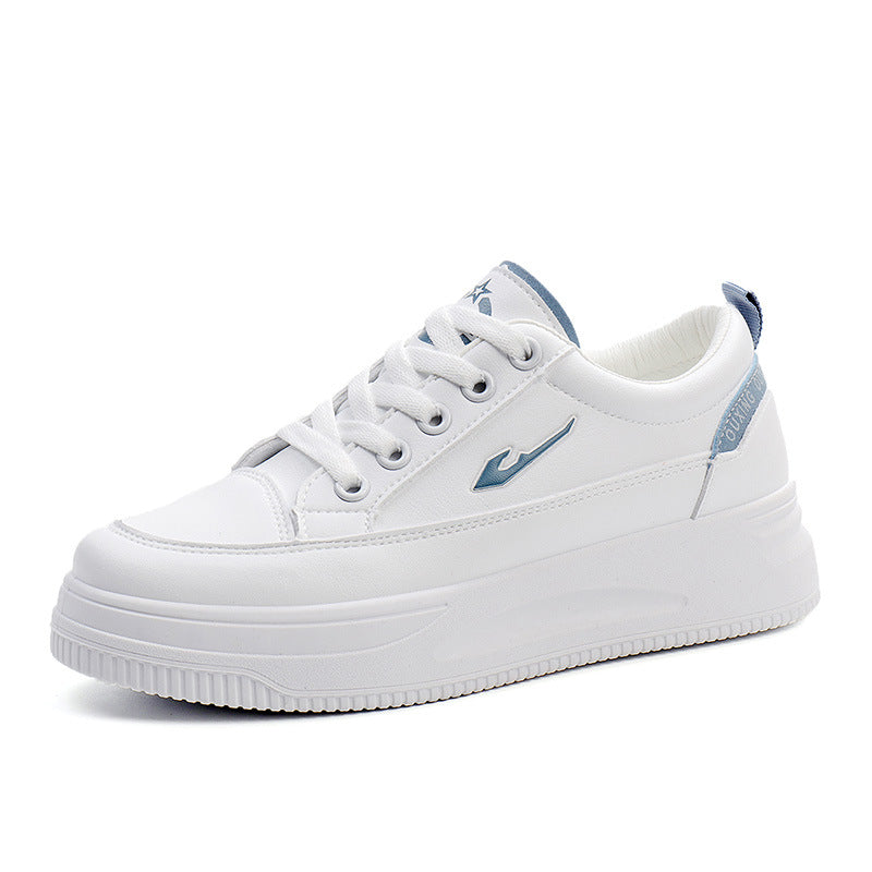 Damen lässige Sneakers mit dämpfendem Fußbett und stylischem Logo EB