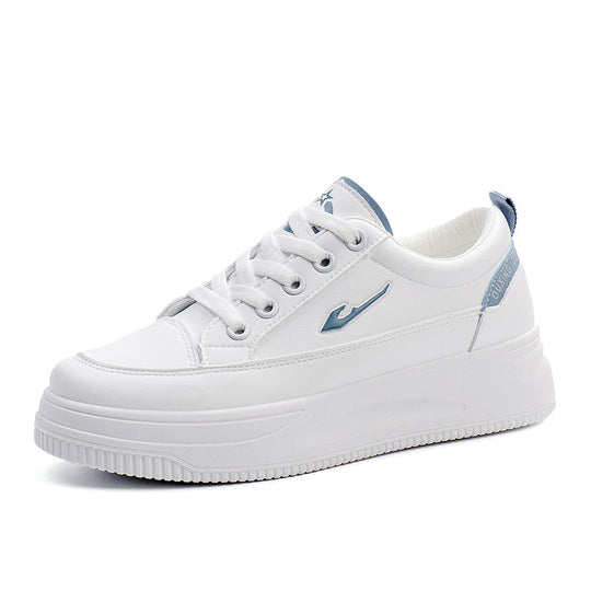 Damen lässige Sneakers mit dämpfendem Fußbett und stylischem Logo EB