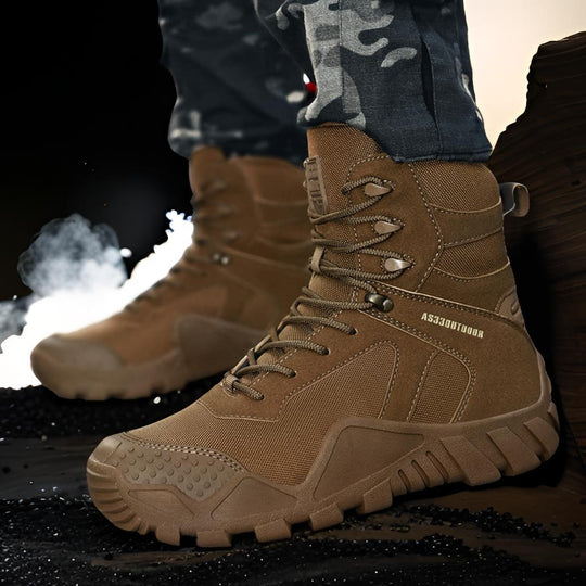 Herren Camouflage Wanderschuhe mit funktionalem Design und rutschfester Sohle EB