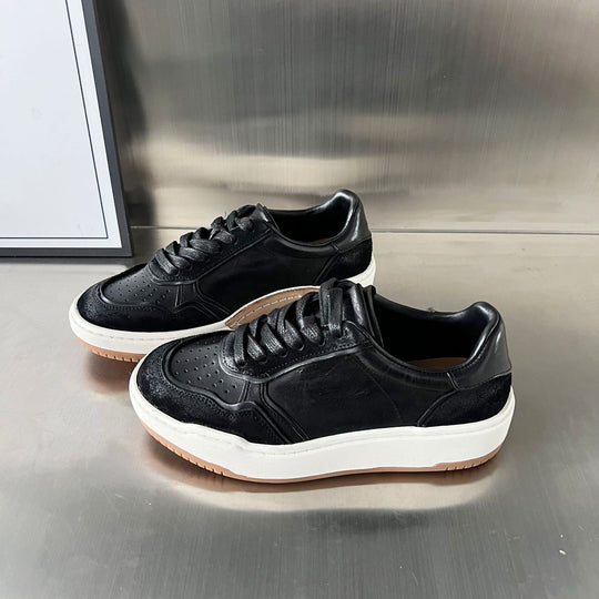 Damen Elegante und bequeme Sneakers aus hochwertigem Leder EB