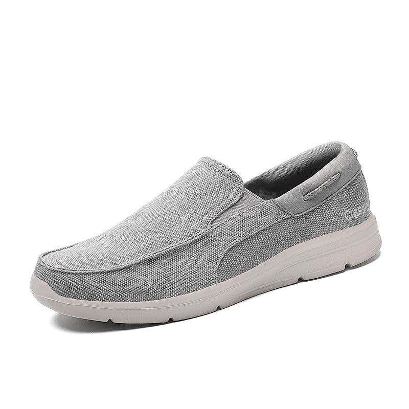 Damen Komfortable Slip-On Schuhe mit weichem Textil-Obermaterial EB