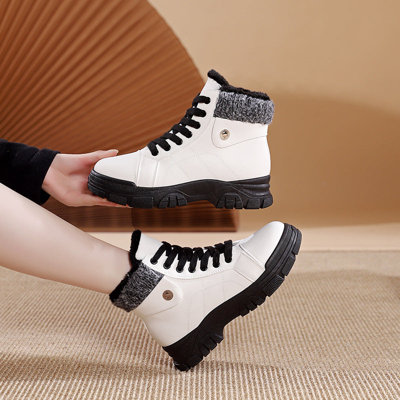 Damen Winterstiefel mit isolierendem Futter und rutschfester Sohle EB