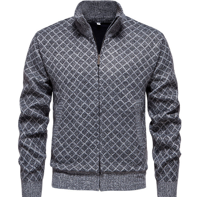 Herren gesteppte Sweatjacke EB