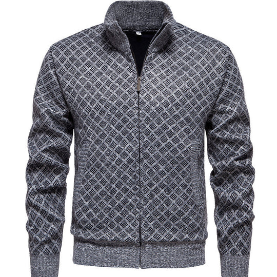 Herren gesteppte Sweatjacke EB