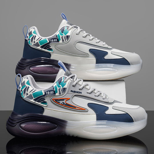 Damen Sportliche Sneakers mit dämpfender Sohle und modischen Akzenten EB